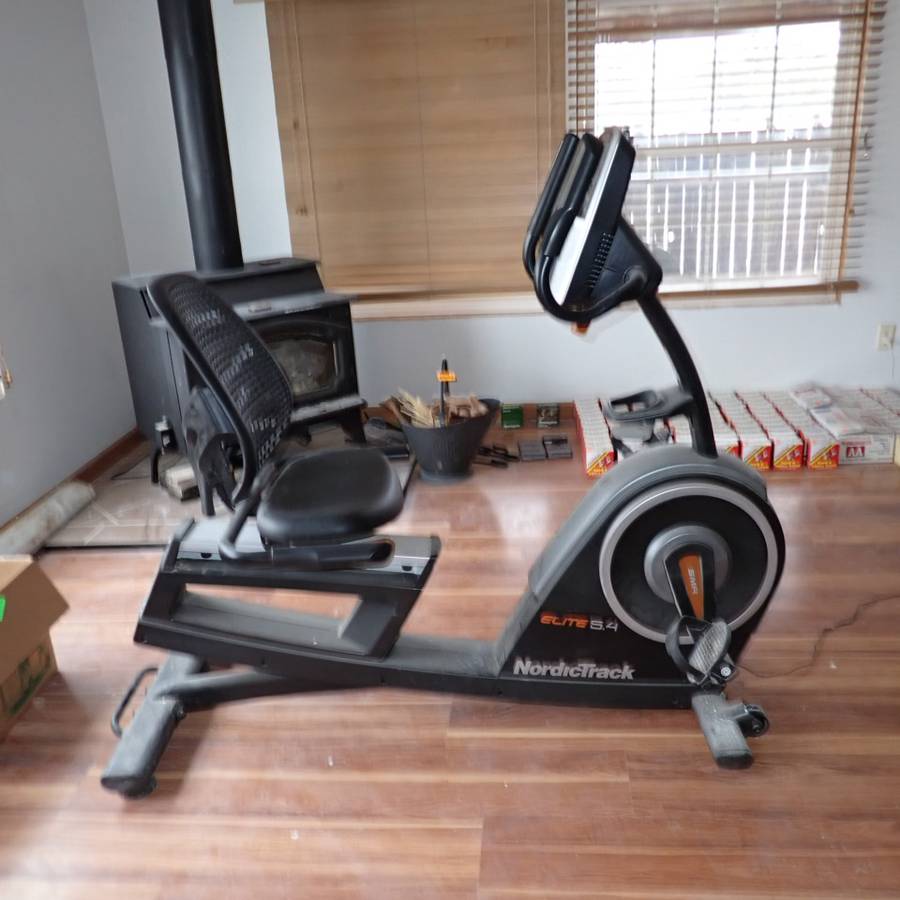 Nordictrack elite 5.4 discount recumbent exercise bike