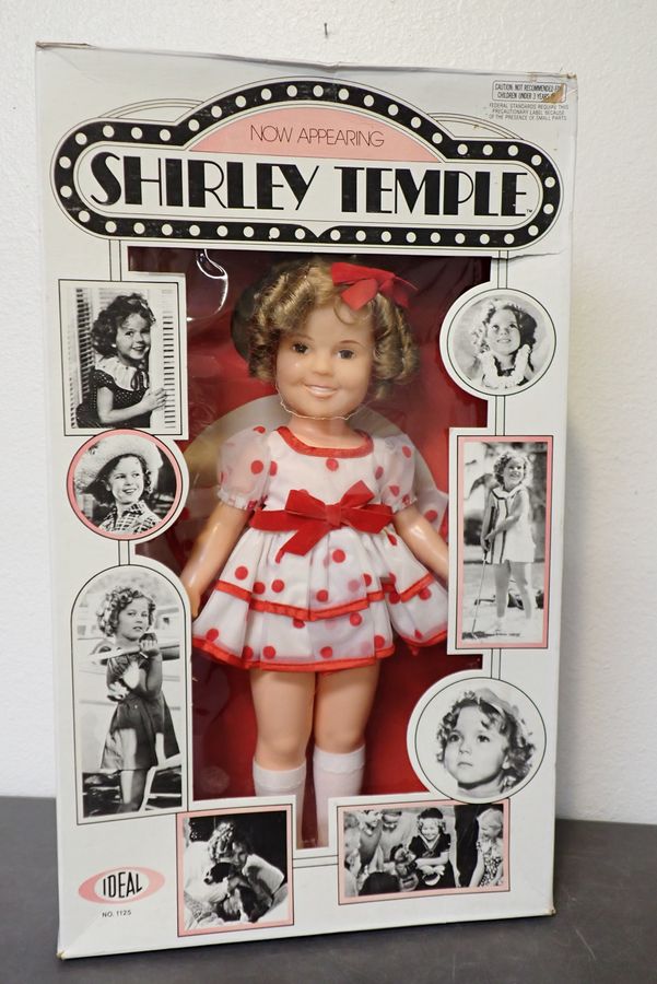 m*♡様 Shirley Temple Shirley Temple with A Shirley Temple Doll 1936 Photo Print