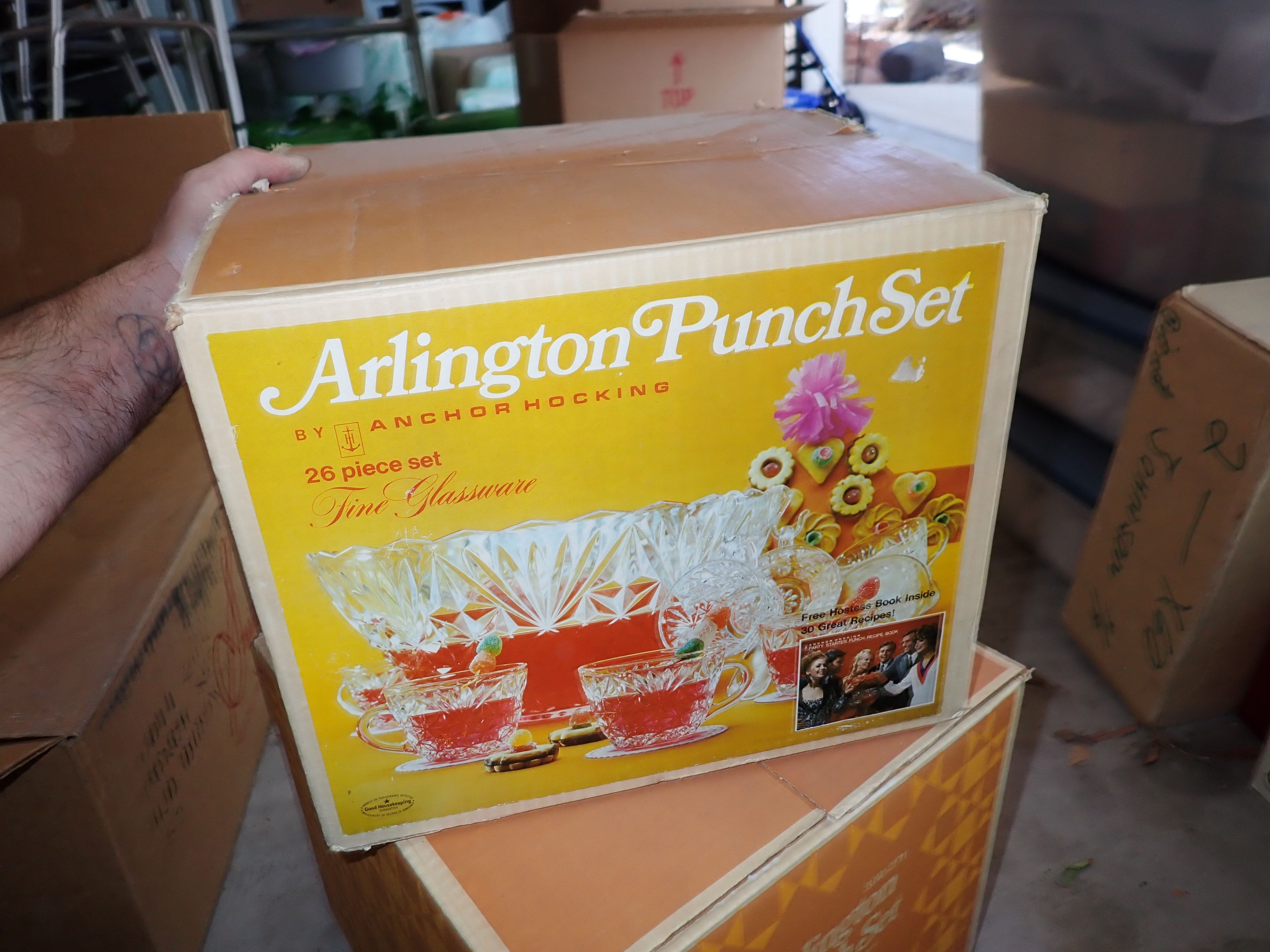 キッチン・食器 ANCHOR HOCKING社のPUNCH ボウルセット ARLINGTON27