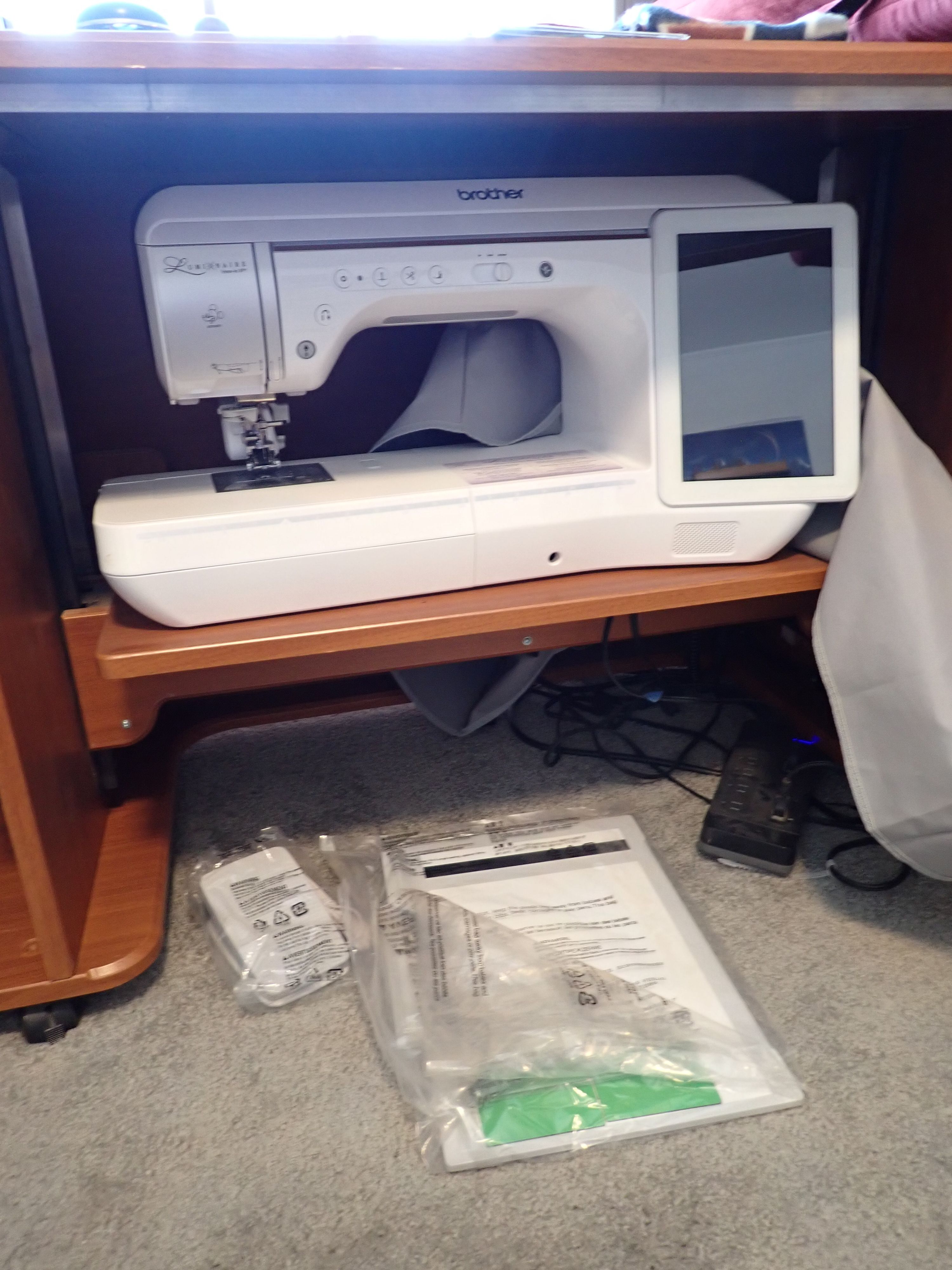 Brother Luminaire Innov is XP1 Embroidery Machine | My Auction