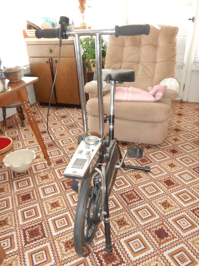 Vintage Ergo Excel Stationary Bike My Auction Addiction Estate Sales