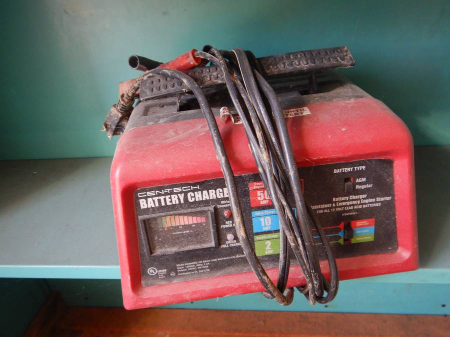 Cen Tech Battery Charger | My Auction Addiction Inc