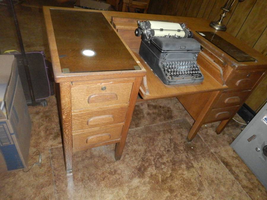 antique typewriter desk for sale